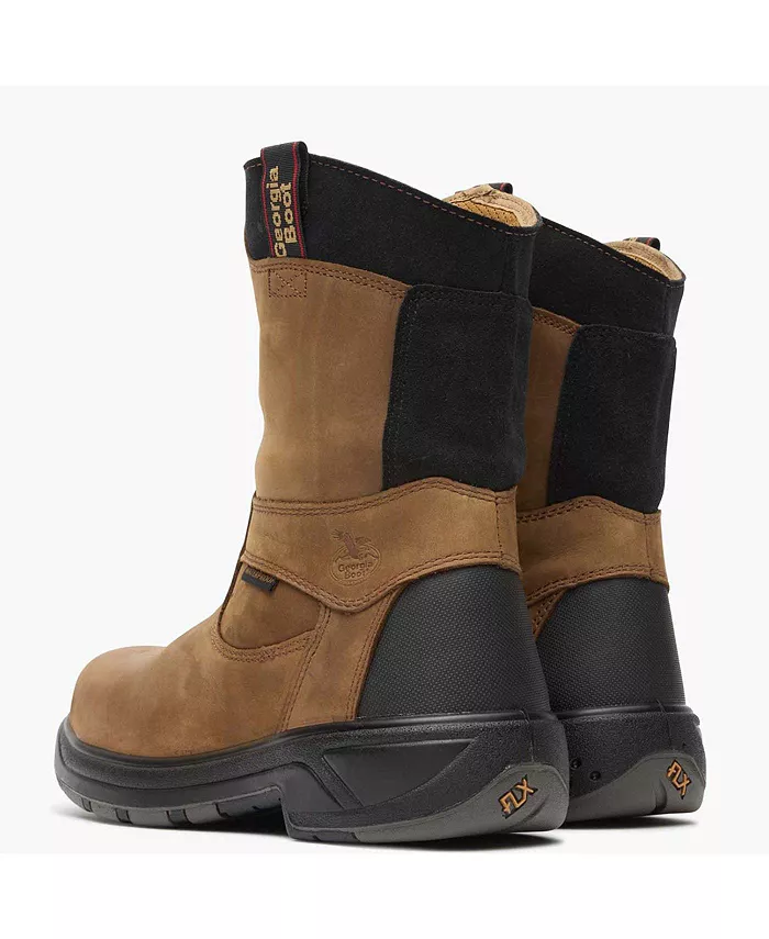 Мужские рабочие ботинки Georgia FLXpoint Waterproof Composite Toe Georgia Boot, коричневый — фото 4