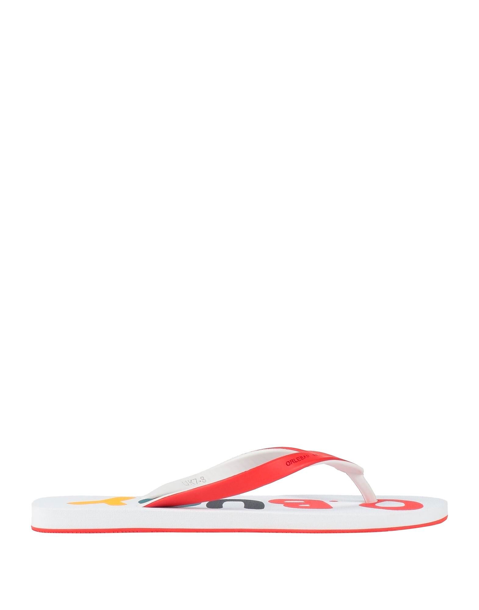 

Шлепанцы Orlebar Brown, красный