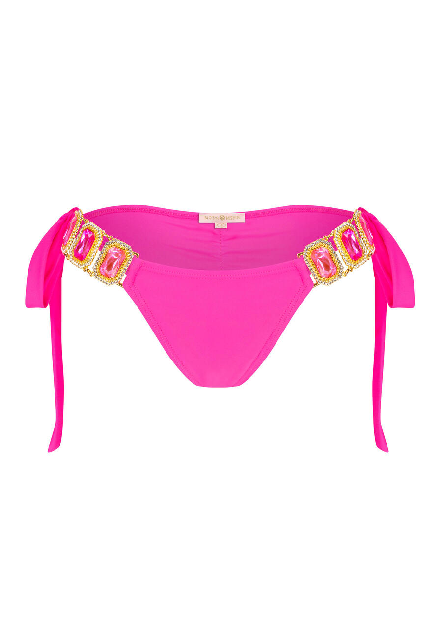 

MODA MINX Плавки бикини Boujee Tie Side в бразильском стиле