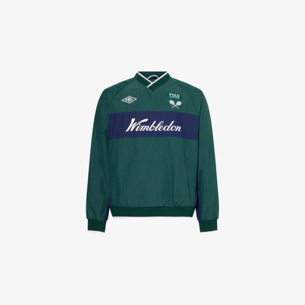 

Поло Ральф Лорен x Уимблдон теннисный нейлоновый свитшот Polo Ralph Lauren, мультиколор