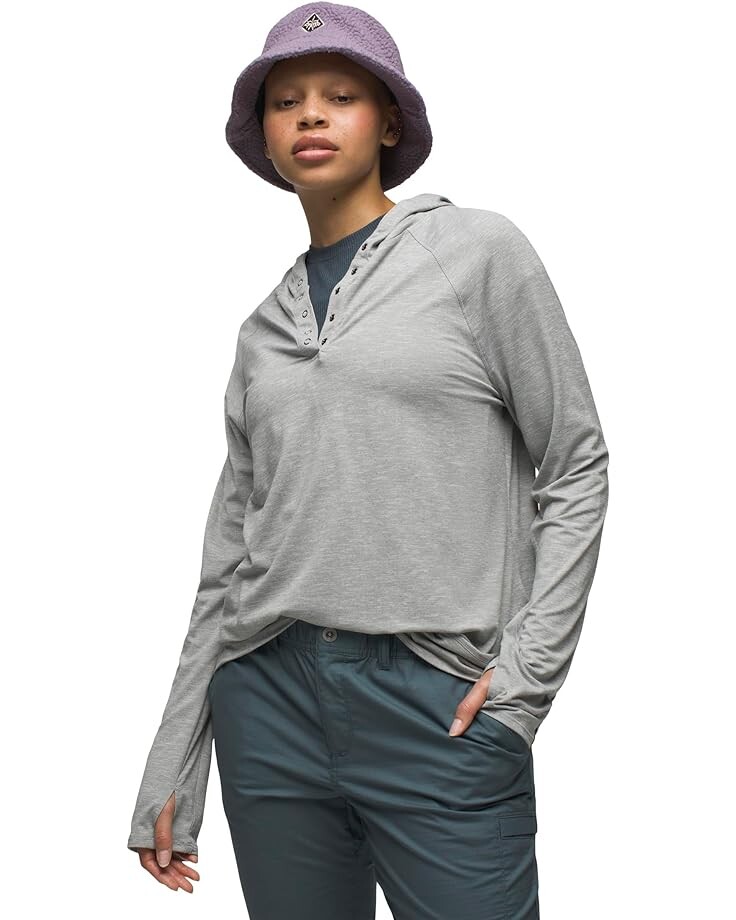 

Худи Prana Sol Searcher, цвет Heather Grey