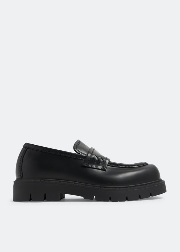 

Лоферы Bottega Veneta Haddock, черный