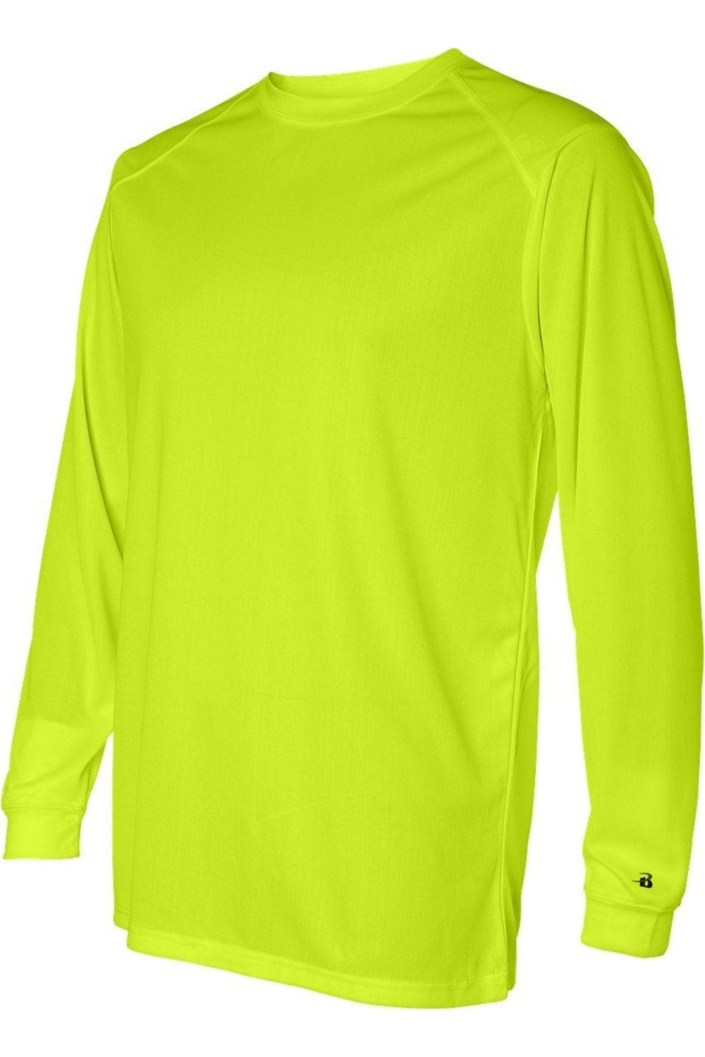 

Футболка с длинным рукавом Badger B-Core, цвет safety yellow
