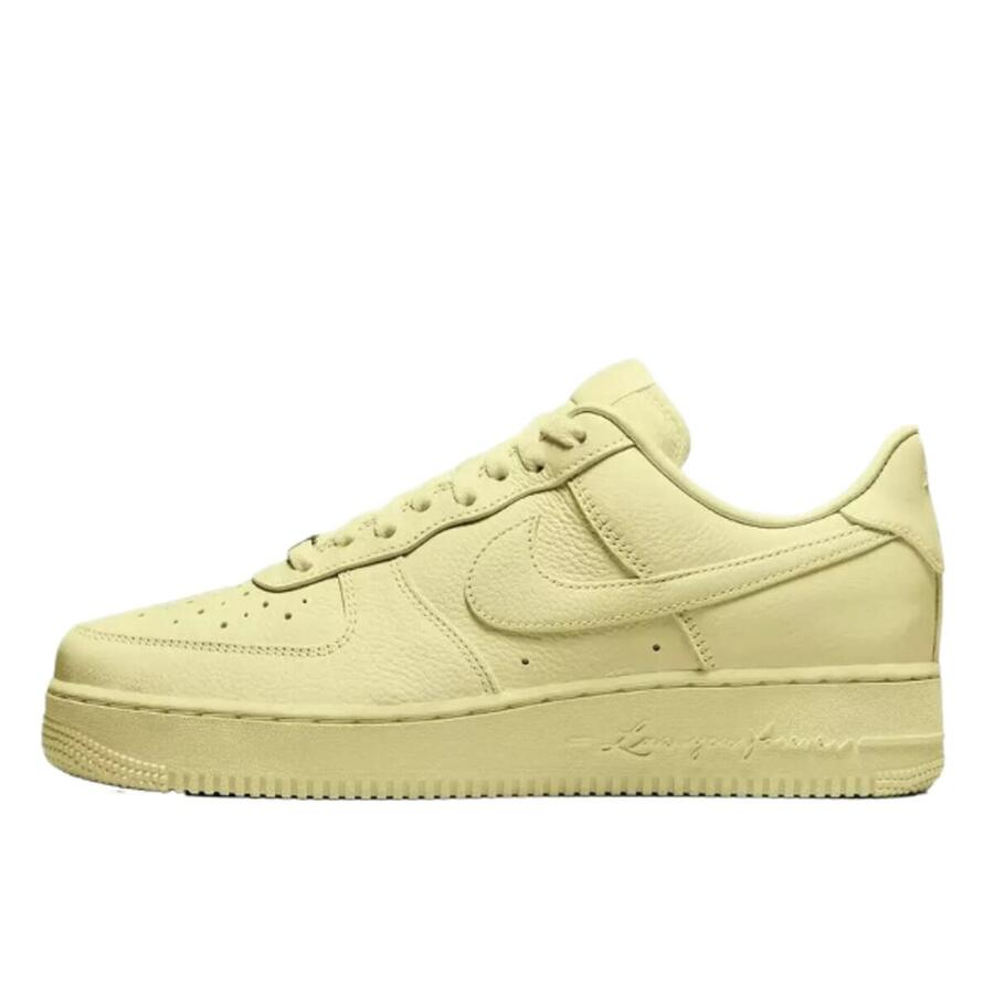 NIKE Кроссовки Air Force 1 Low Drake, сертифицированные NOCTA, Lover Boy, оттенок Citron