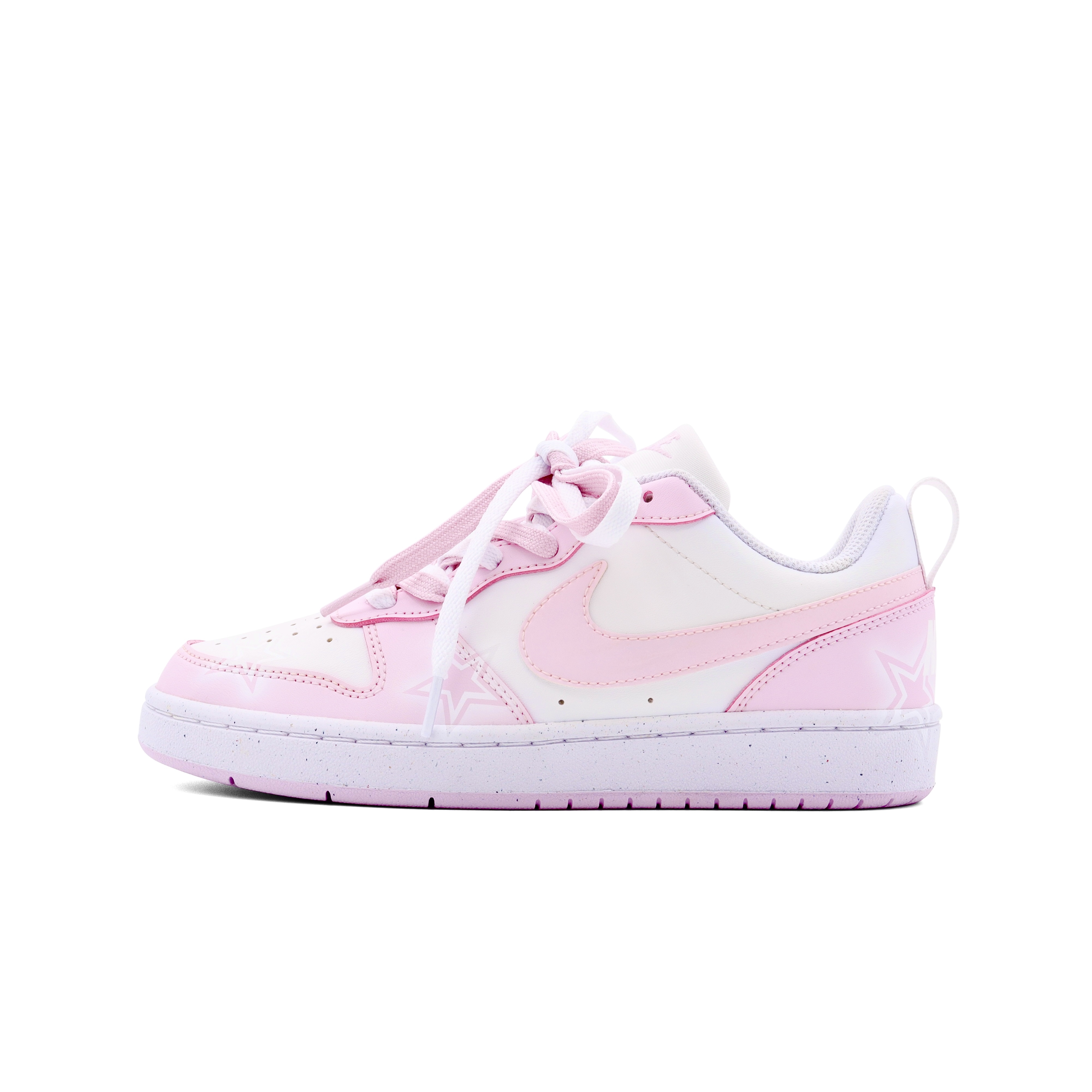 

Кроссовки Nike Court Borough Skateboard Shoes Women's Low-Top Pink, Розовый, Кроссовки Nike Court Borough Skateboard Shoes Women's Low-Top Pink