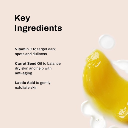 Средство для ухода за кожей ErnoLaszlo Brightening Dual Phase Peel 2-Step Vitamin C Exfoliator and Lactic Acid Activator 1.7 Fl Oz and .7 Fl Oz — фото 3