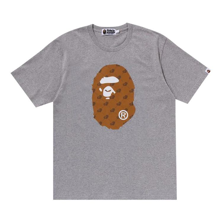 

Футболка BAPE Cloud Head Monogram Big Ape Head Tee, Grey
