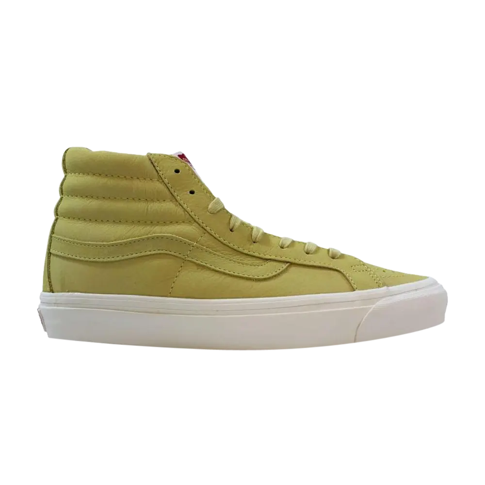 

Кроссовки Sk8-Hi LX Nubuck Vans, желтый