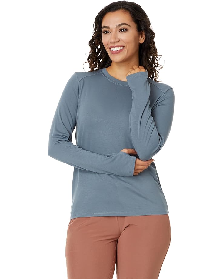 

Лонгслив Free Fly Bamboo Shade Long, цвет Slate Blue