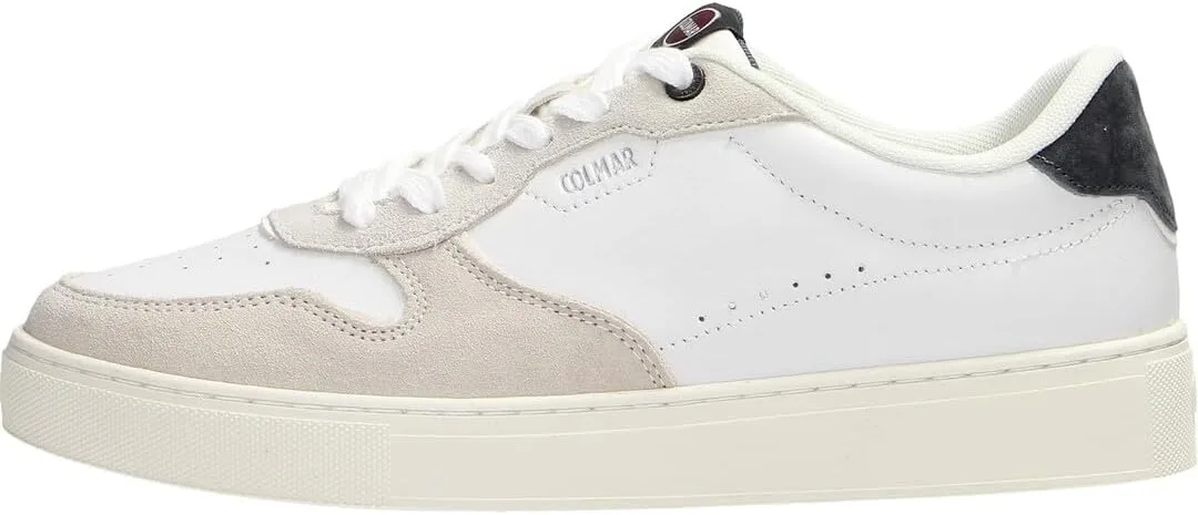 Мужские кроссовки Colmar Shoes, бело-черные, Tokyo Plain 174