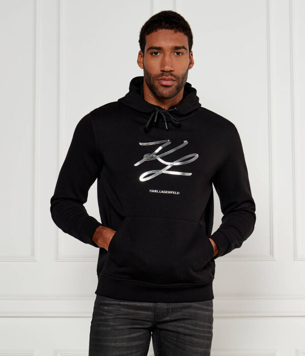 

Свитер Regular fit Karl Lagerfeld, черный