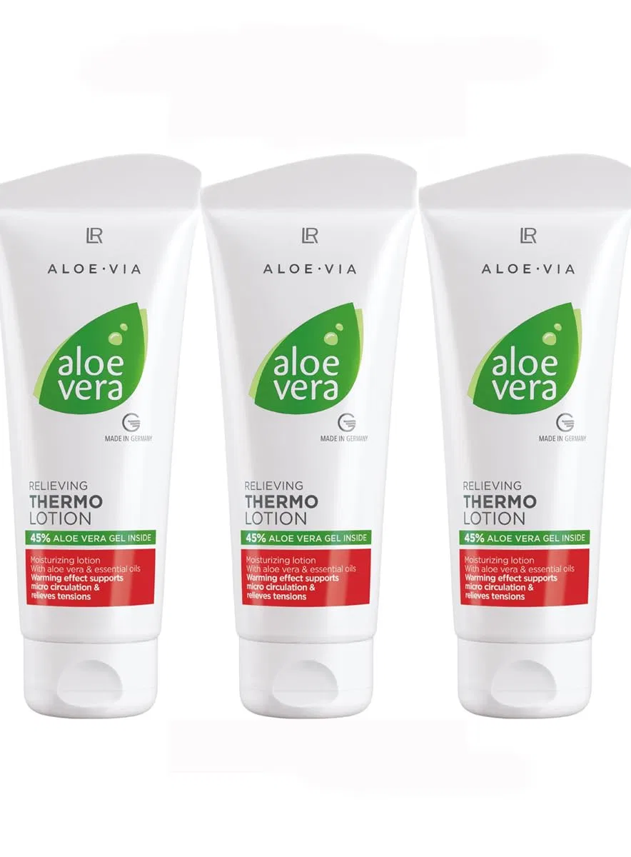Разогревающий лосьон «Aloe Via Aloe Vera Relaxing Thermolotion» 3 x 100 мл от LR Lr Health & Beauty Systems Gmbh