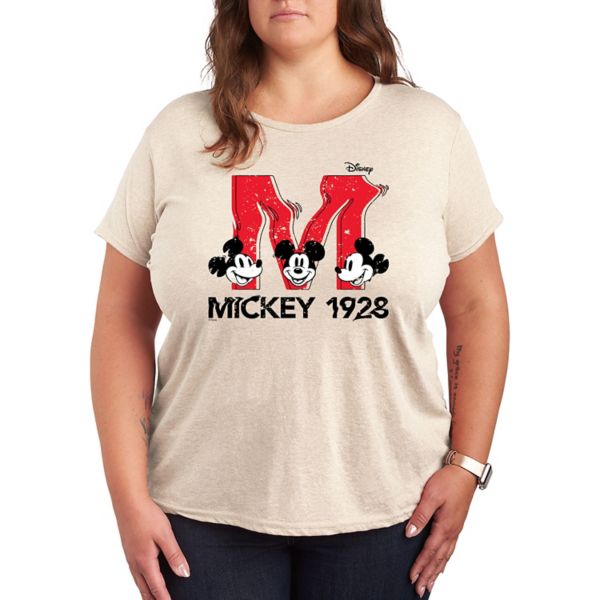 

Футболка с рисунком Микки Мауса и 1928 года Disney, бежевый