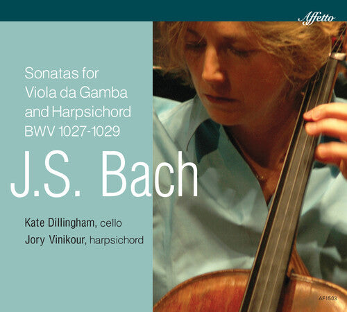 

CD диск Bach, J.S. / Dillingham, Kate / Vinikour, Jory: J.S. Bach: Sonatas for Viola Da Gamba & Harpsichod