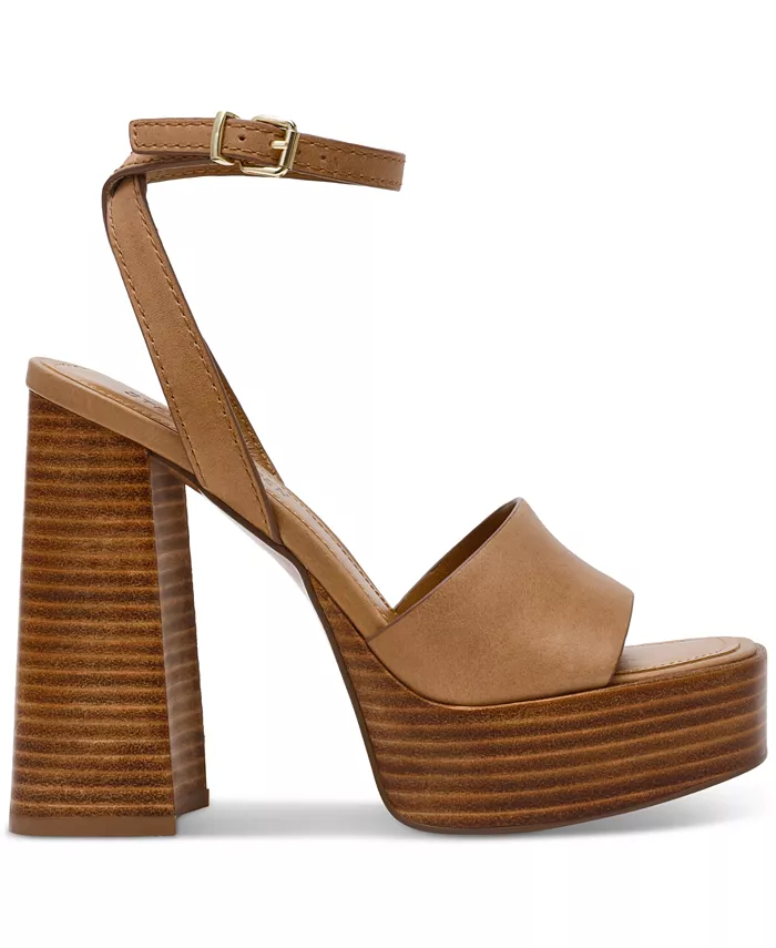 Женские сандалии Floria на платформе, комплект из двух частей Steve Madden, золотой — фото 2