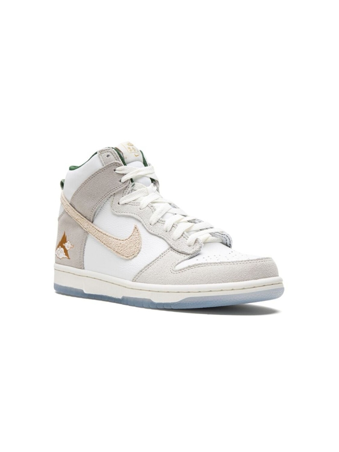 

Nike Kids кроссовки Dunk High San Francisco Chinatown, белый