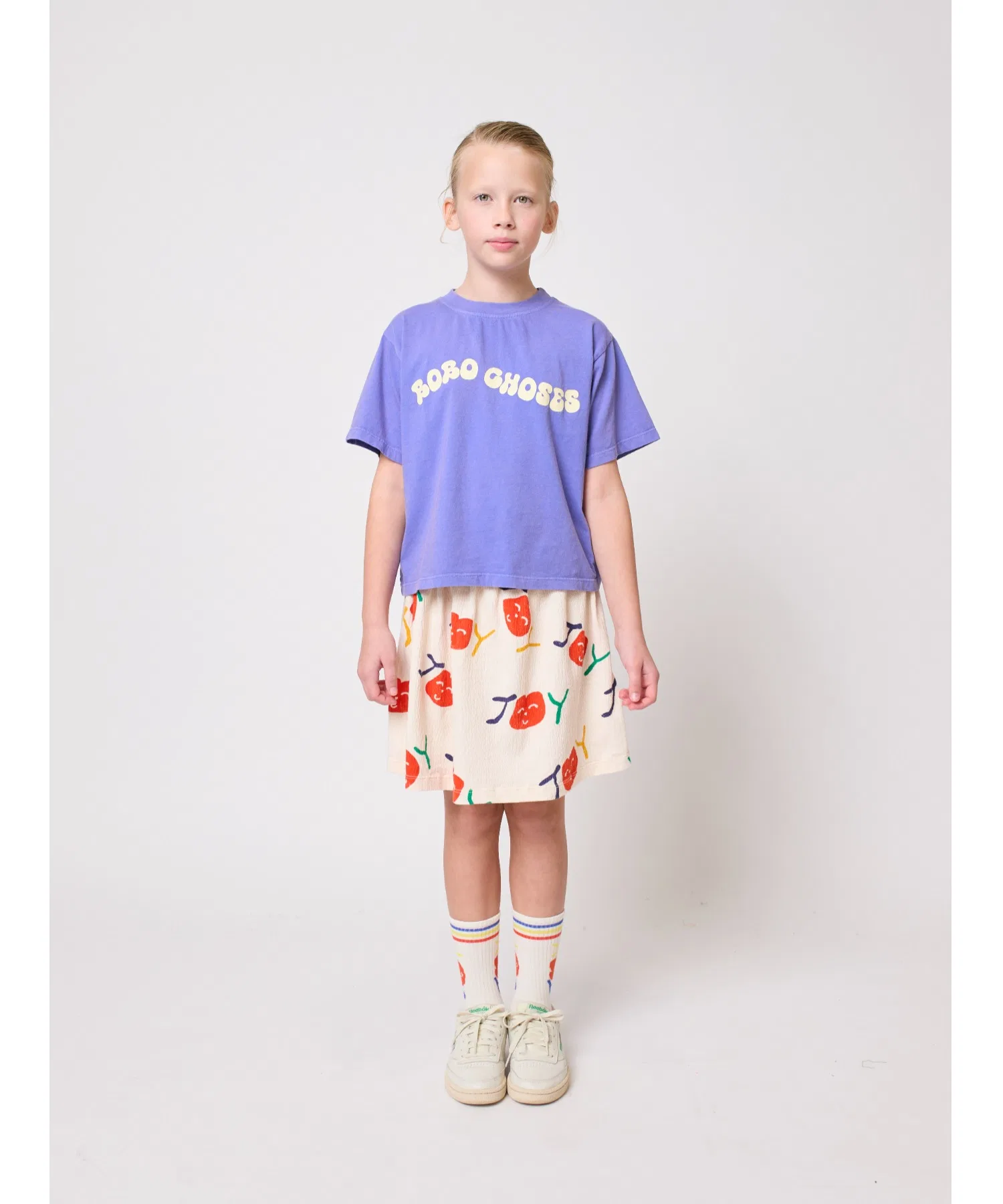 Детская юбка BOBO CHOSES Smiling all over skirt — фото 2