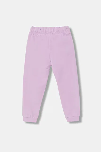 Джоггеры детские из мягкого хлопка United Colors of Benetton, фиолетовый — фото 2