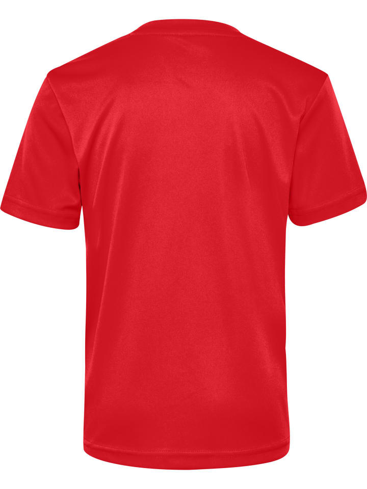 Футболка Hummel Hmllogo Kids в цвете TRUE RED Hummel — фото 2