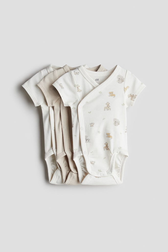 

Комплект из 3-х боди-оберток H&M, мультиколор