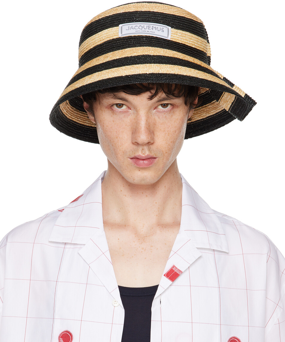 

Бежево-черная шляпа La Casa 'Le chapeau Vela' JACQUEMUS