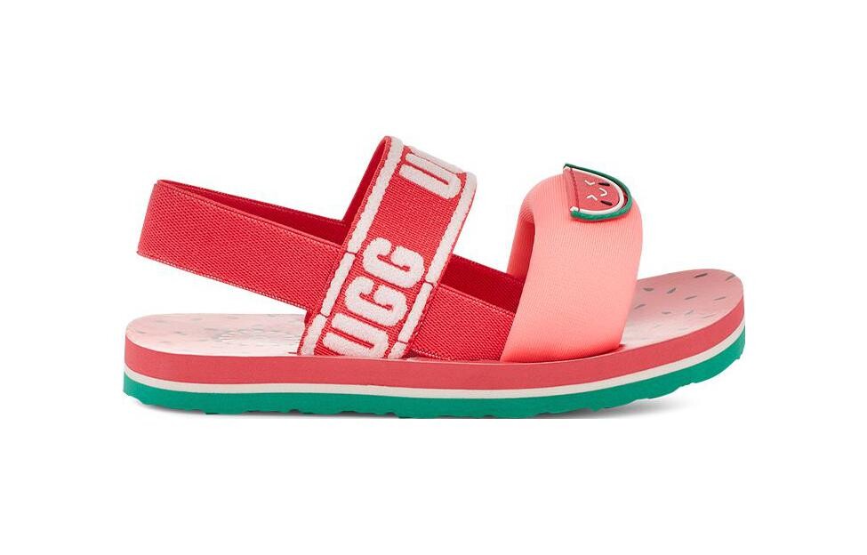 Кроссовки UGG Toddler Shoes TD Low-top Watermelon Red, красный — фото 2