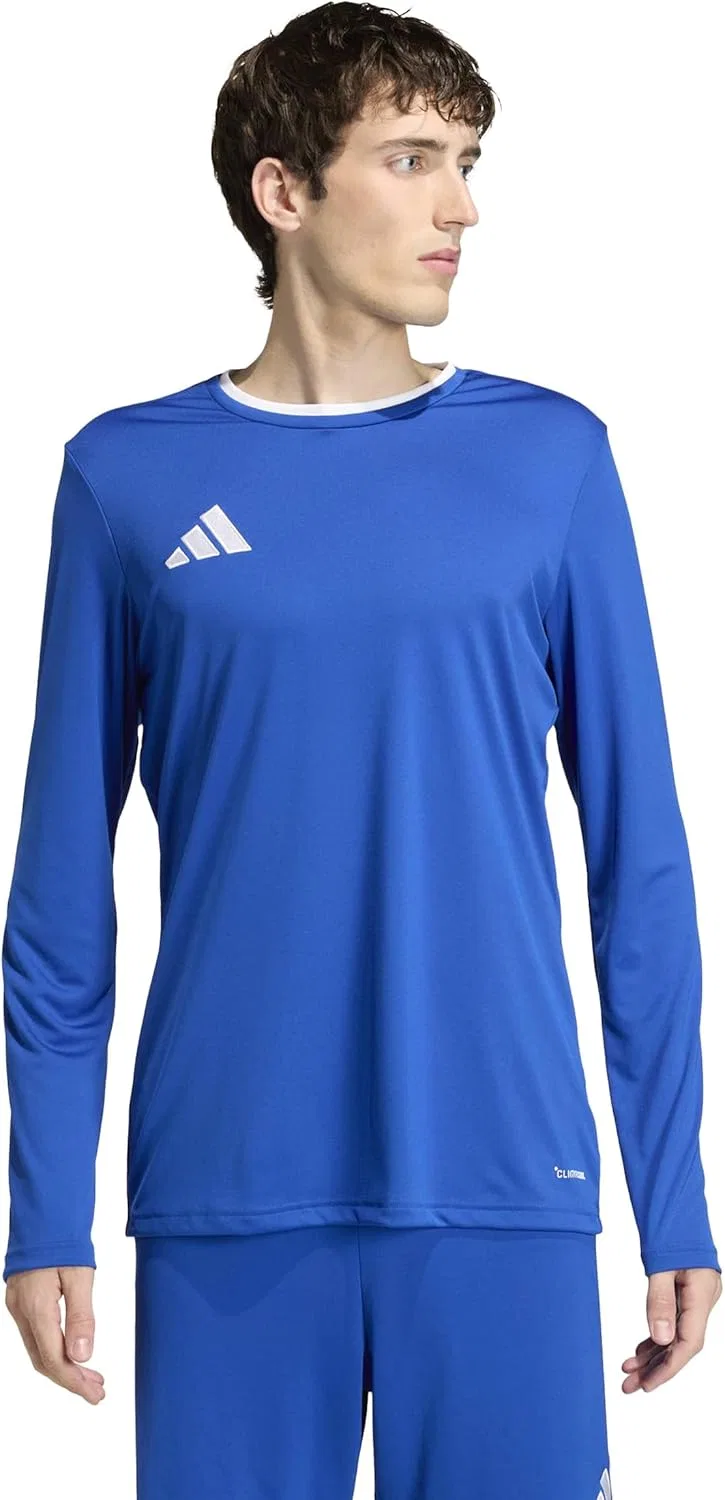 Футболка с длинным рукавом adidas Entrada 26, Team Royal Blue/White