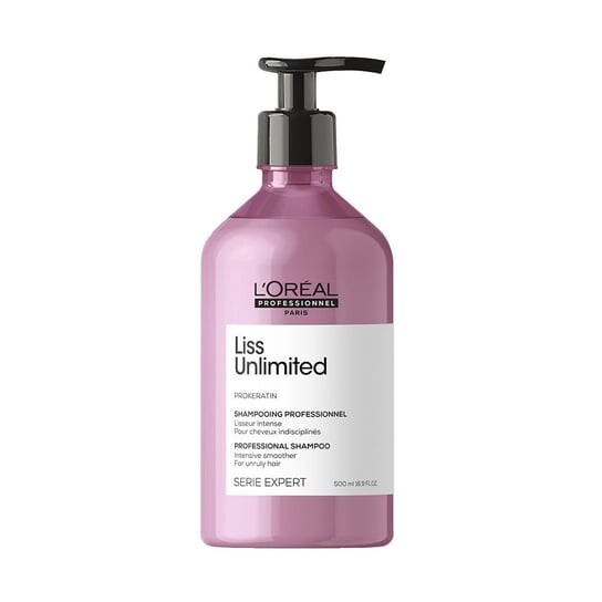 

Разглаживающий шампунь 500 мл L'oreal Professionel, Liss Unlimited, L'Oréal Professionnel