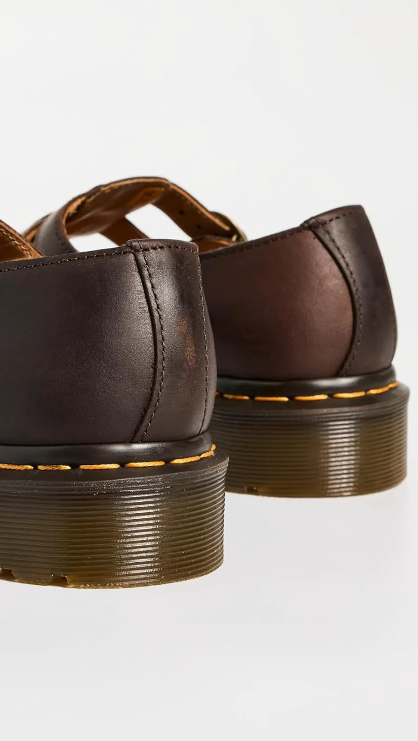 Женские ботинки Dr. Martens 8065 Mary Jane, темно-коричневый — фото 3