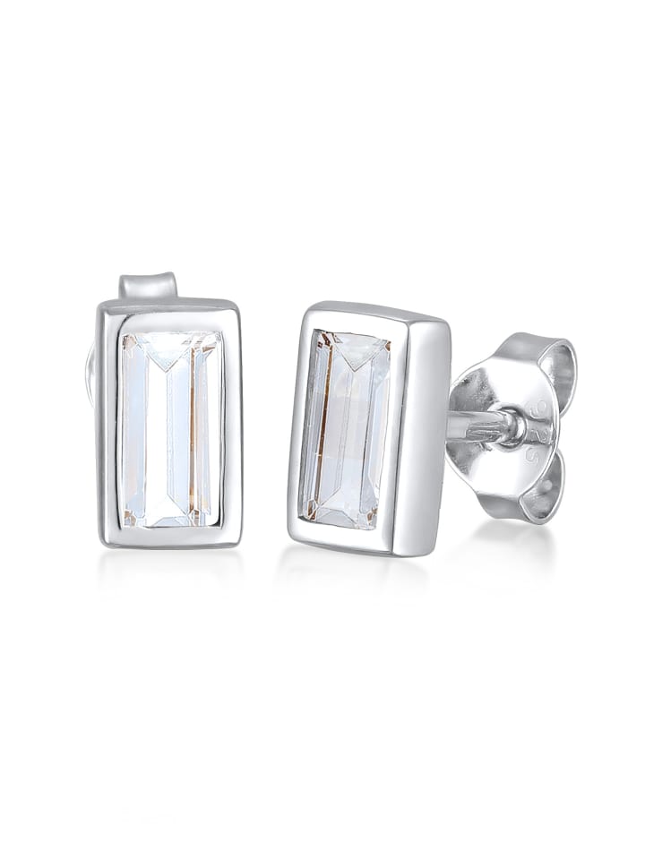 

KUZZOI Серьги прямоугольной формы из серебра 925 пробы
