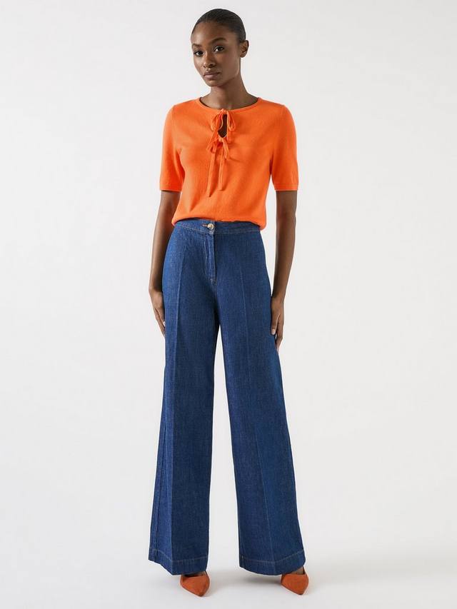 

Топ Nerys с завязкой спереди L.K.Bennett, Burnt Orange