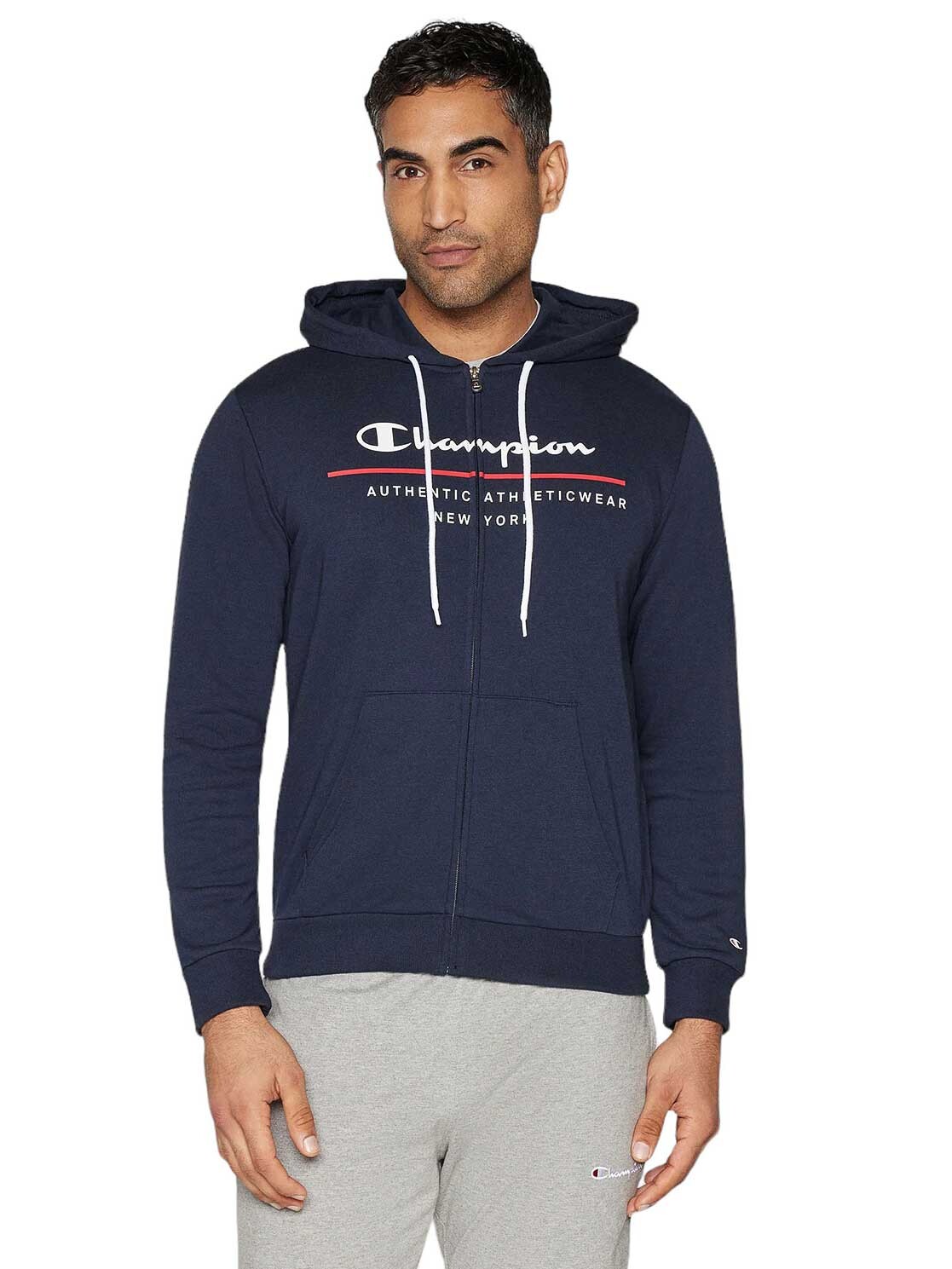 

Толстовка Champion Hooded Full Zip, синий