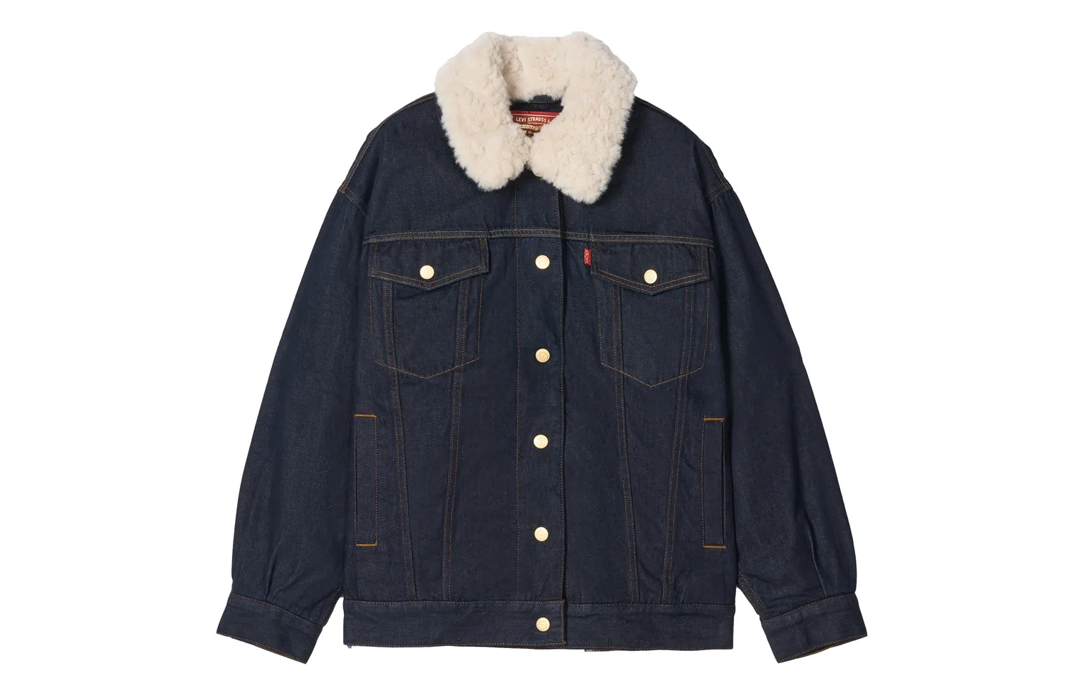 Levis Джинсовая куртка Year Of The Horse Limited Collection, женская, цвет navy