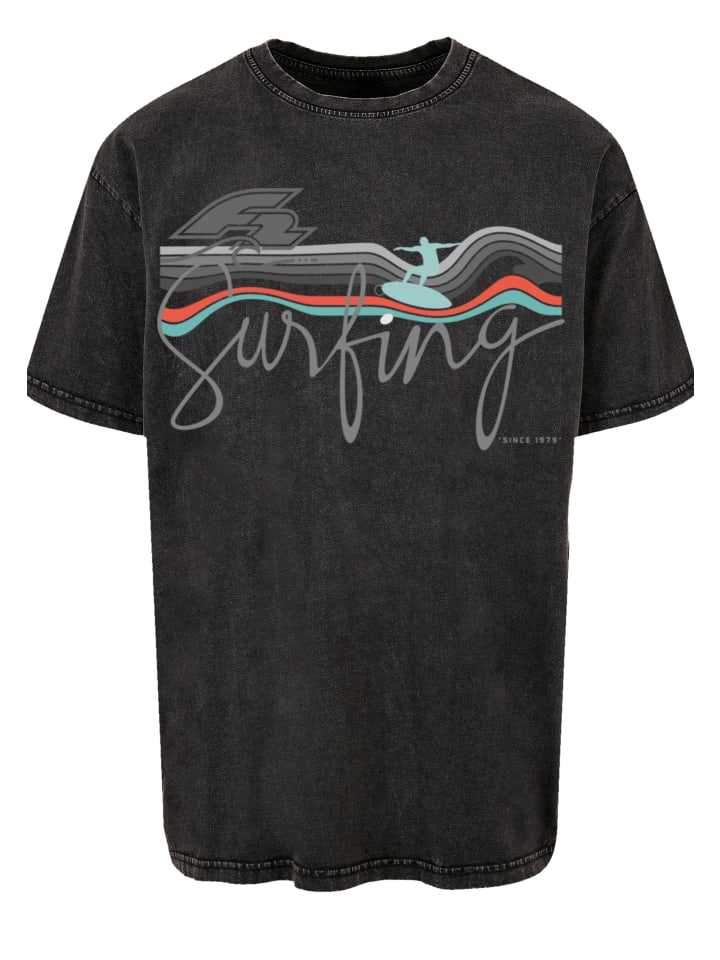 

Футболка свободного кроя F2 Surfing Summer Sport черного цвета f2, Черный, Футболка свободного кроя F2 Surfing Summer Sport черного цвета f2