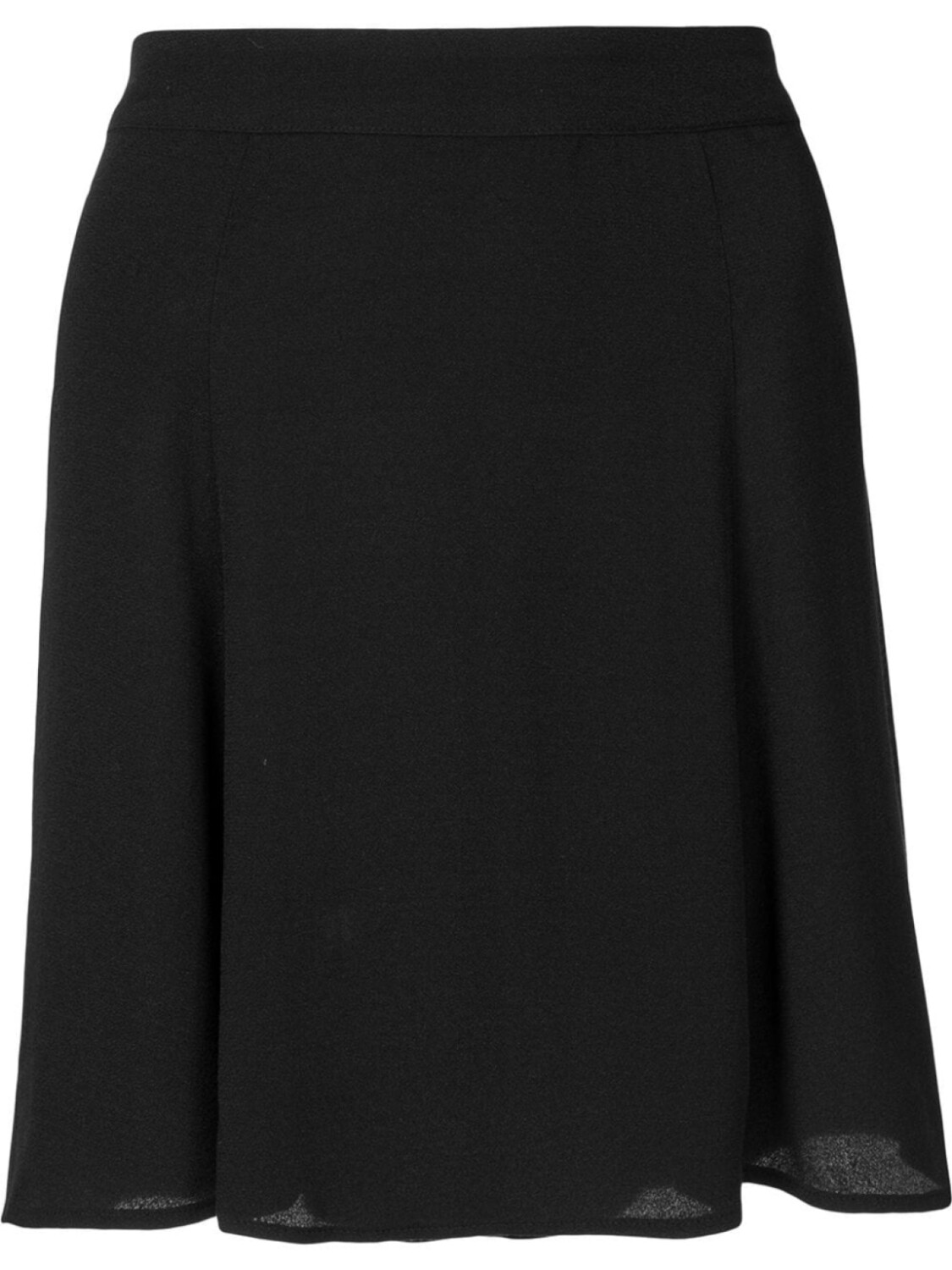 

Юбка мини Flounce с завышенной талией Reformation, черный