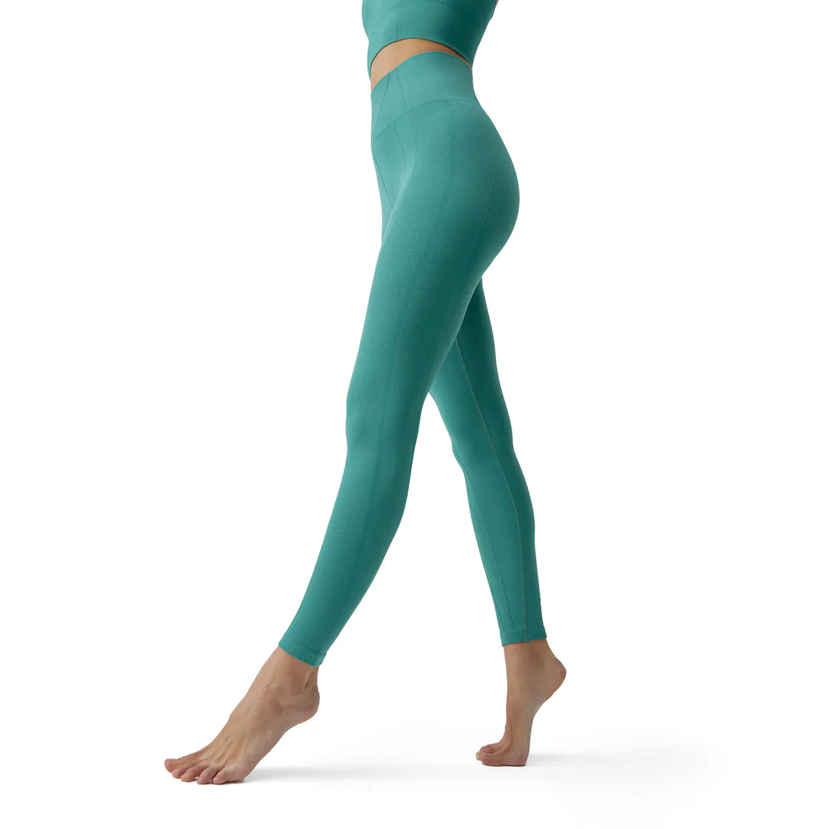 

Женские леггинсы для йоги Selene Born Living Born Living Yoga, зеленый