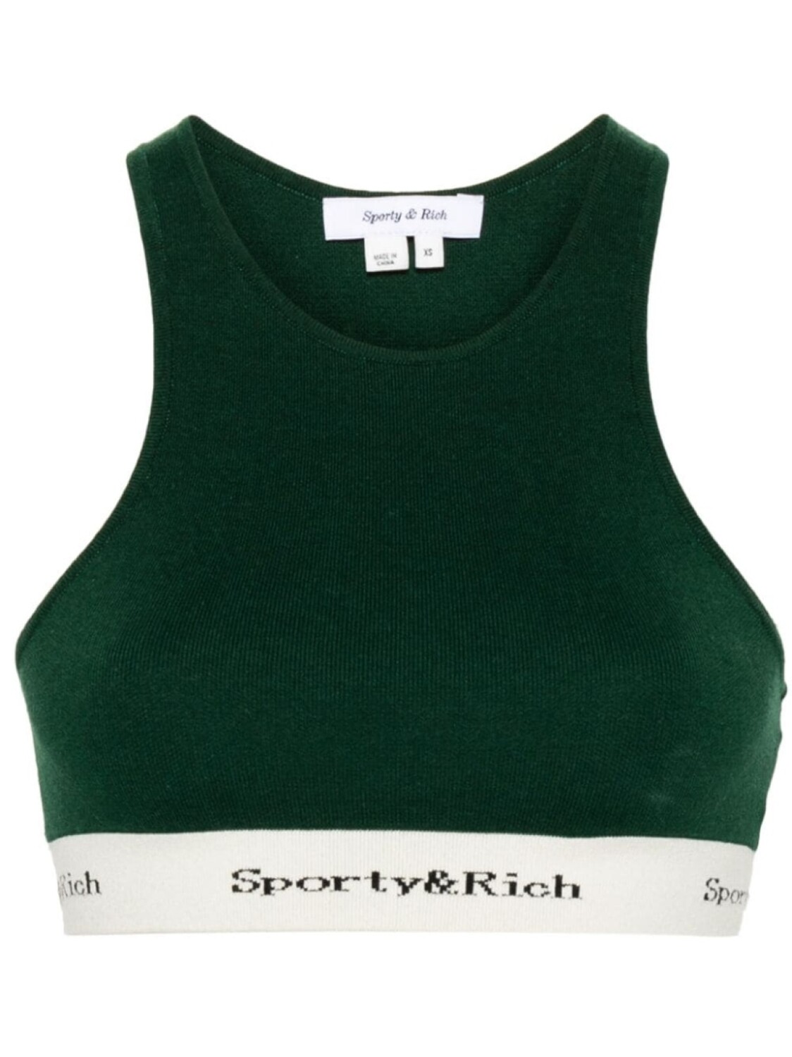 

Sporty & Rich спортивный топ с логотипом, зеленый
