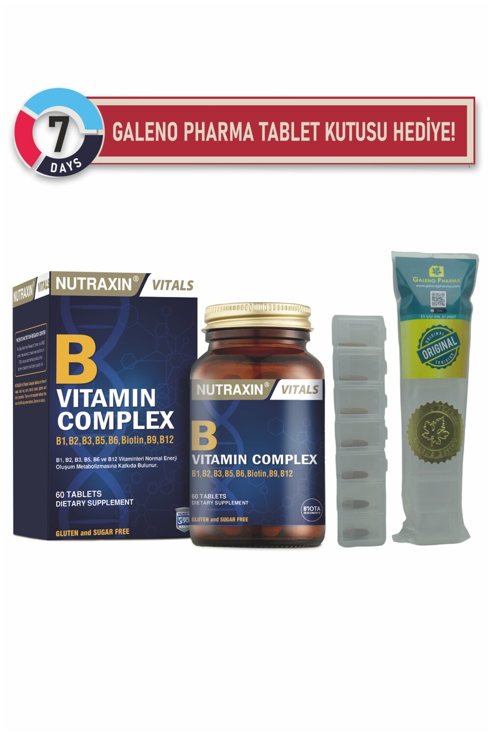 

Nutraxin Витаминный комплекс Gp Tablet Box