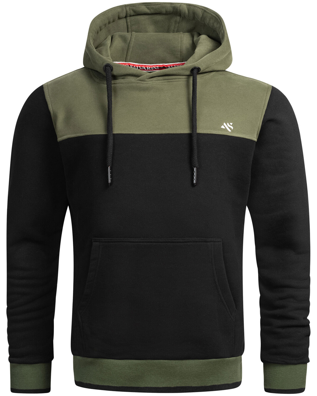 

Толстовка Alessandro Salvarini Kapuzenpullover AS 315, оливковый