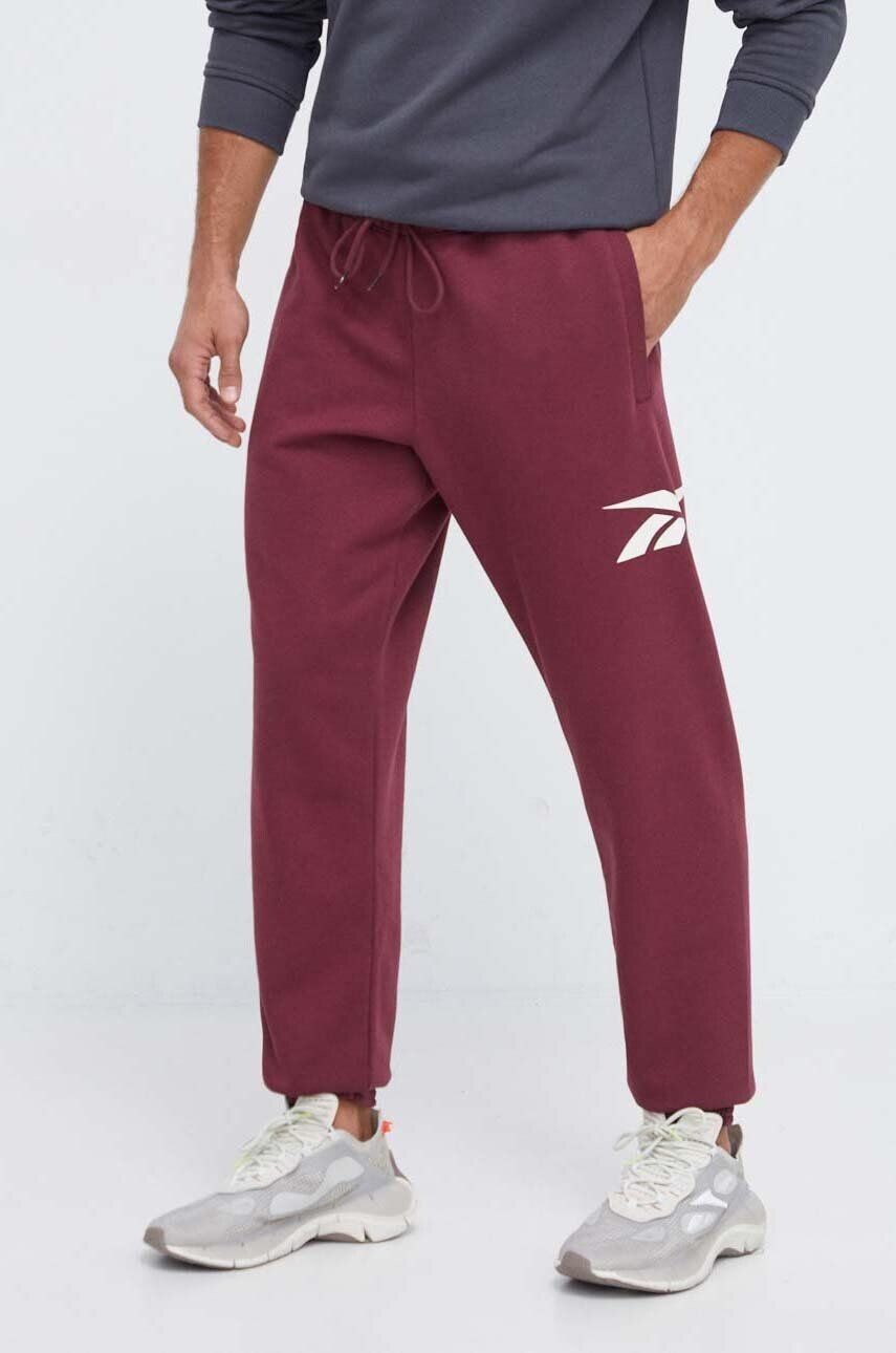 

Брюки для спорта Reebok Classic, гранатовый