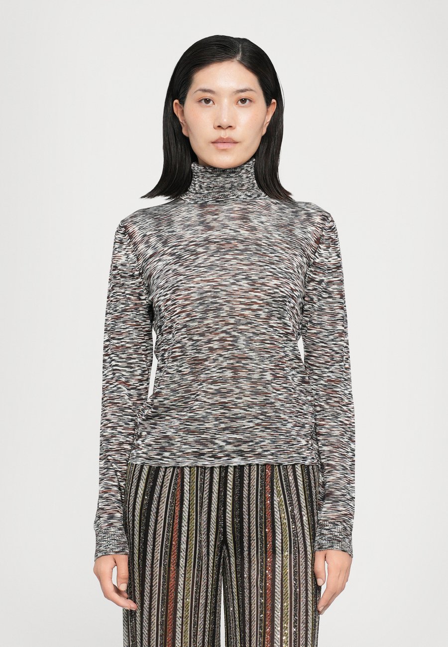 

Джемпер Missoni ROLL NECK, Black/Brown/Multi-Coloured