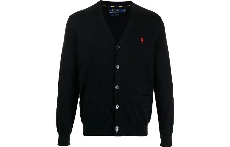 Вязаный свитер FW20 Men's Black Polo Ralph Lauren