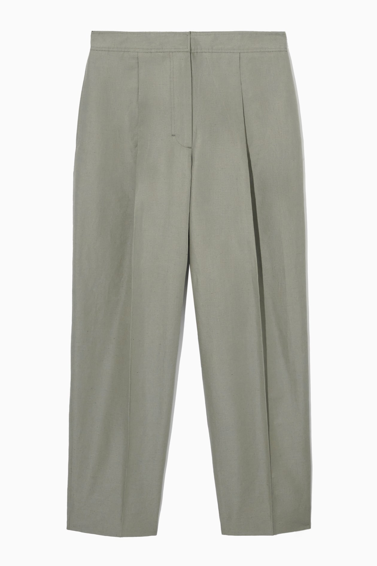 

Зауженные брюки чинос с бельем-regular fit COS, цвет Stone