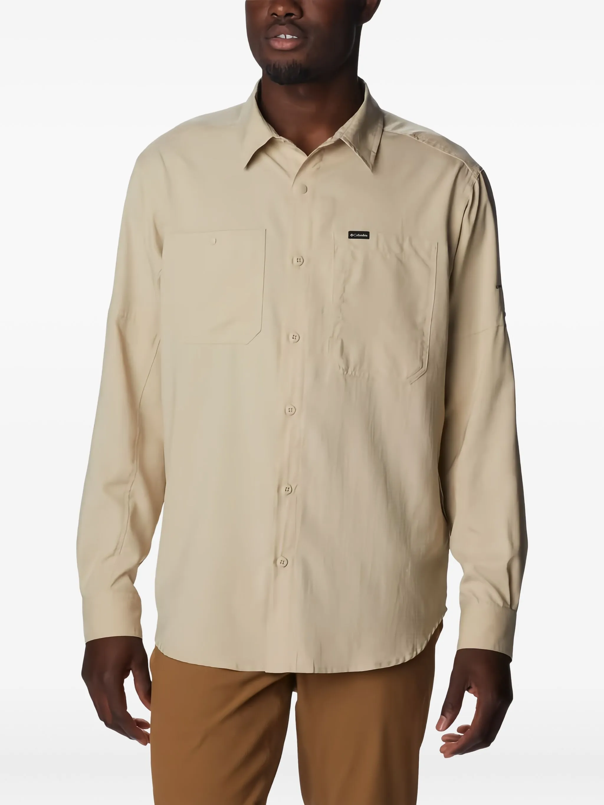 

Рубашка с длинными рукавами Columbia, бежевый