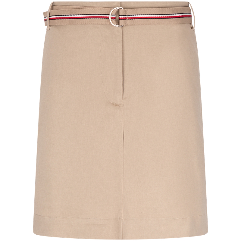 

Повседневная короткая юбка женская Tommy Hilfiger, хаки