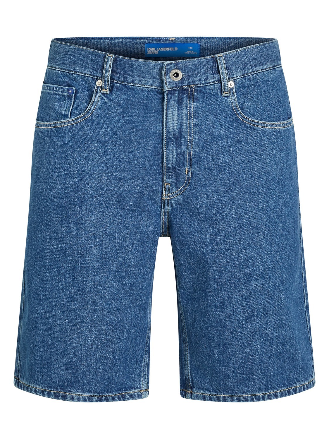 

KARL LAGERFELD JEANS Джинсовые шорты Regular в синем дениме