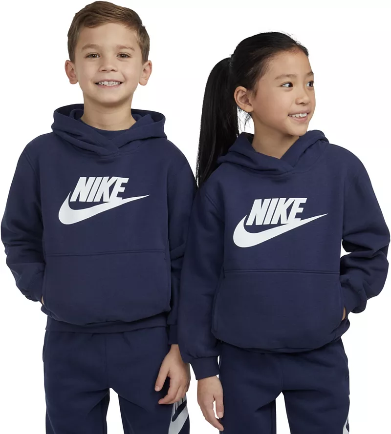 

Флисовый пуловер Nike Little Kids Sportswear Club, цвет Midnight Navy