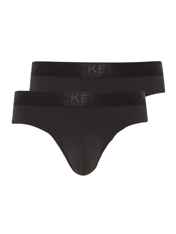 

Трусы Jockey Slips Microfiber Air 2 Stück, черный