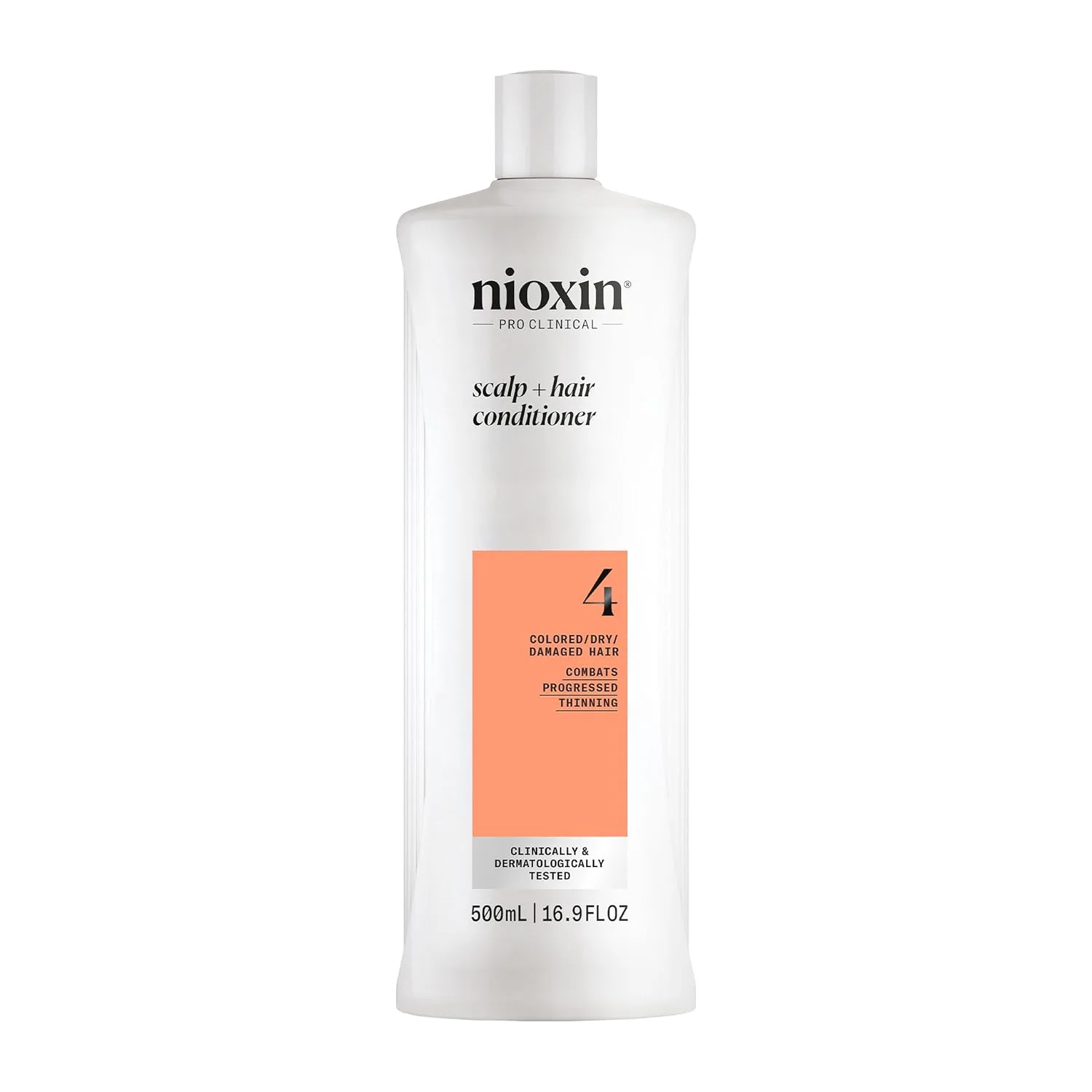 Nioxin System 4 кондиционер для уплотнения кожи головы и волос для окрашенных, сухих и поврежденных волос с прогрессирующим истончением 500 мл (.)