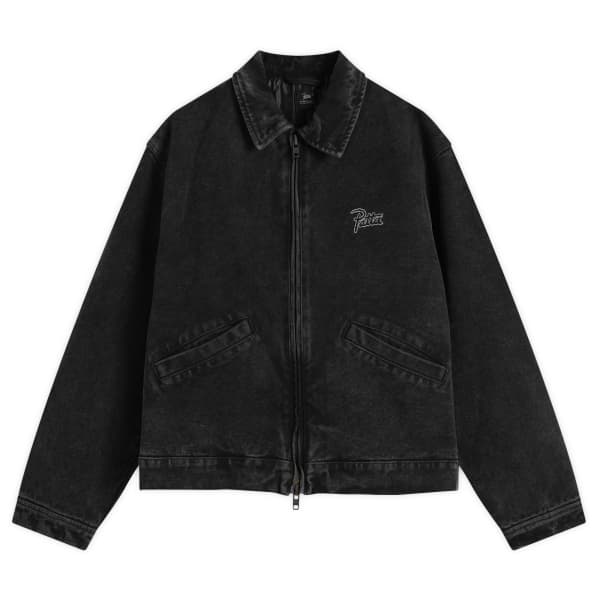 

Куртка из выстиранной парусины Patta, черный